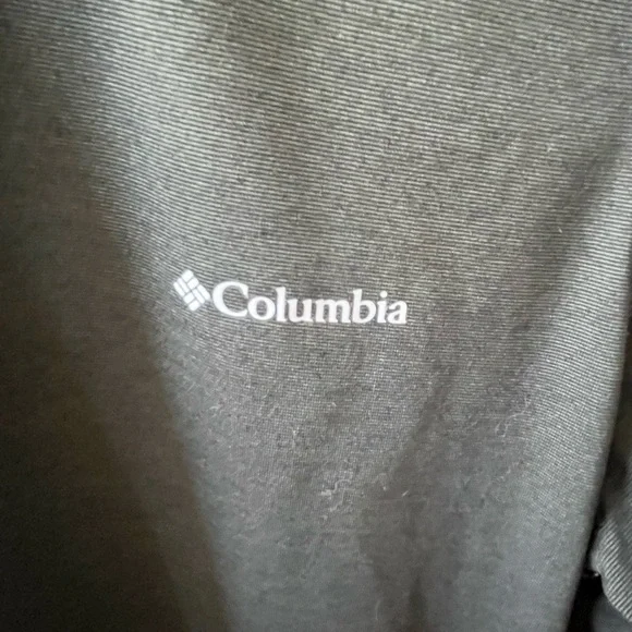 Columbia Gray/Green Long Sleeve Performance Tee - Small - Picture 2 of 4